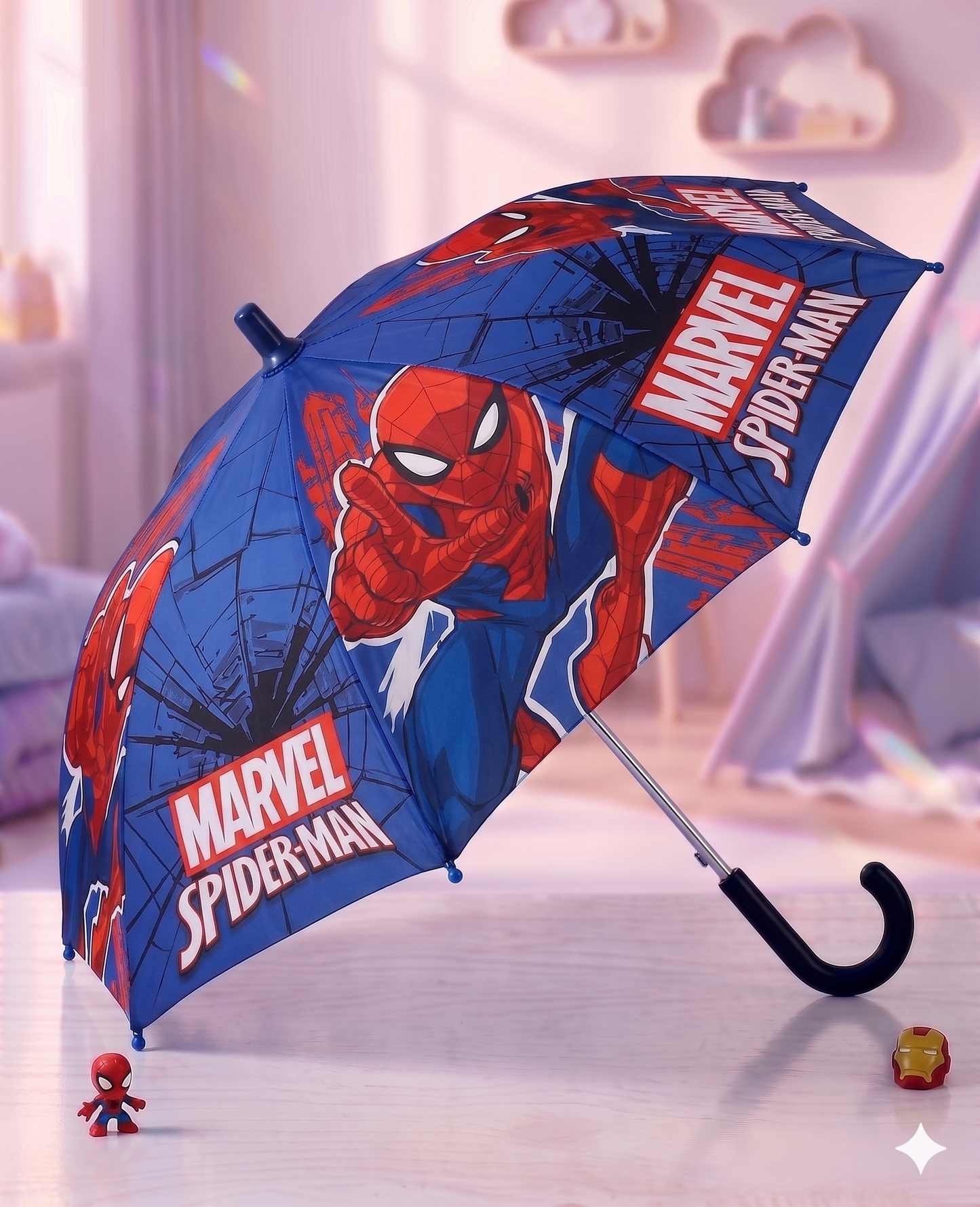 Superman Cartoon Print Umbrella for Boys | Kiddospedia