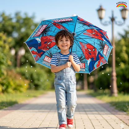 Superman Cartoon Print Umbrella for Boys | Kiddospedia