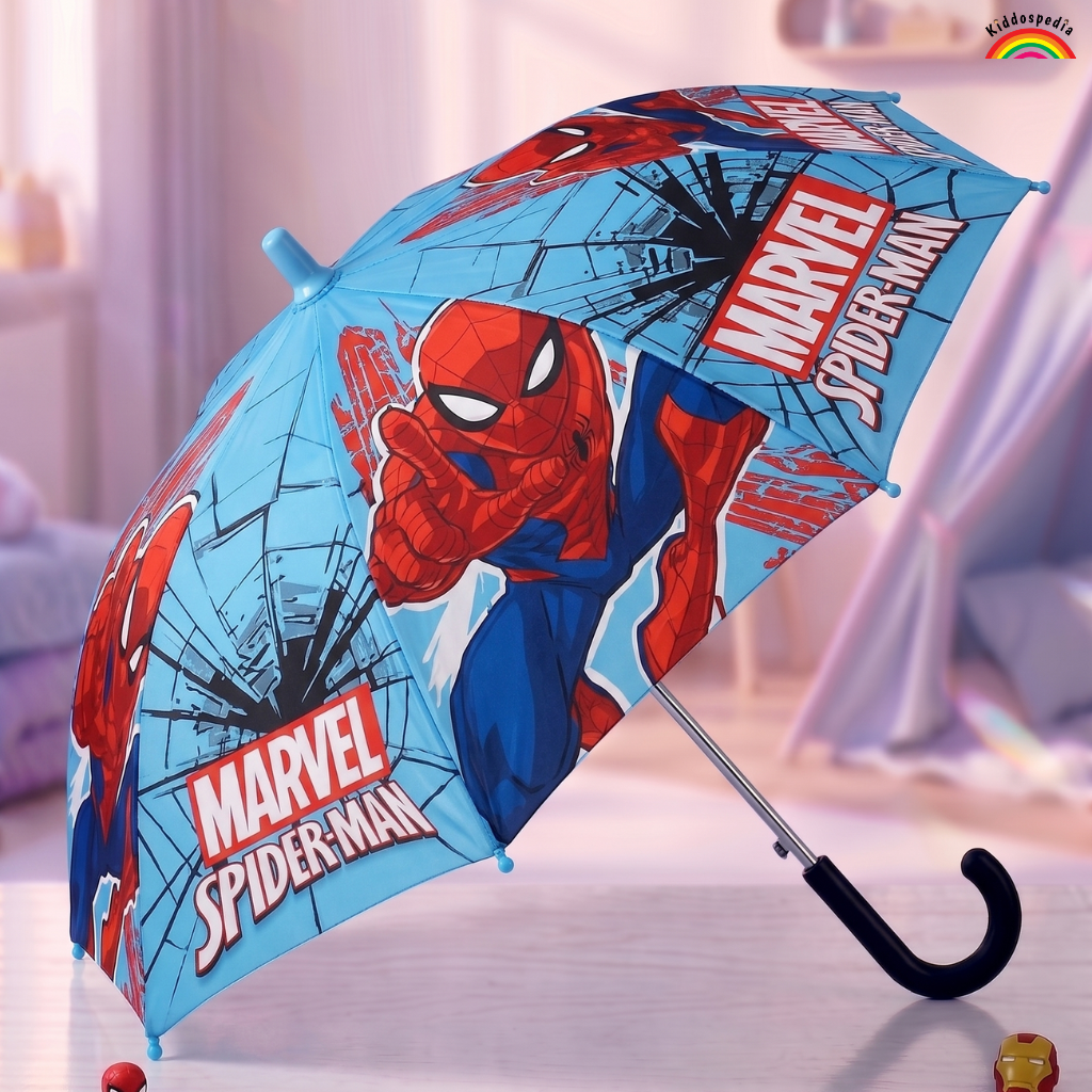 Superman Cartoon Print Umbrella for Boys | Kiddospedia