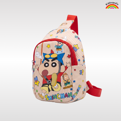 Shinchan Chest Bag for Kids | Cute Crossbody Sling Bag | Kiddospedia
