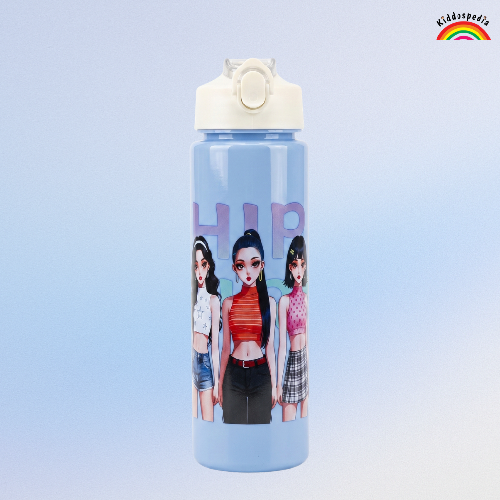 K-pop Huntrix Water Bottle for Kids | Leak-Proof BPA-Free School Water Bottle | Kiddospedia