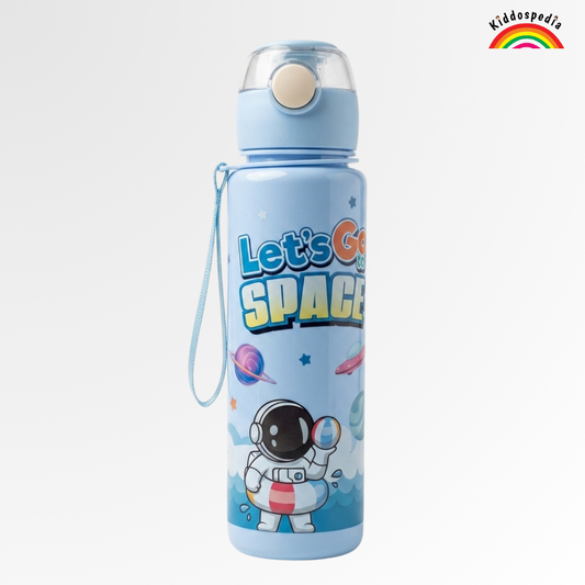Space Theme Kids Lunch Box & Bottle Combo | Kiddospedia Leakproof Bento Set
