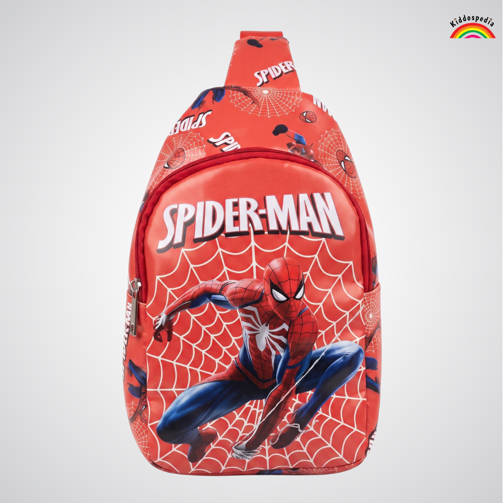 Spiderman Chest Bag for Kids | Crossbody Sling Bag | Kiddospedia