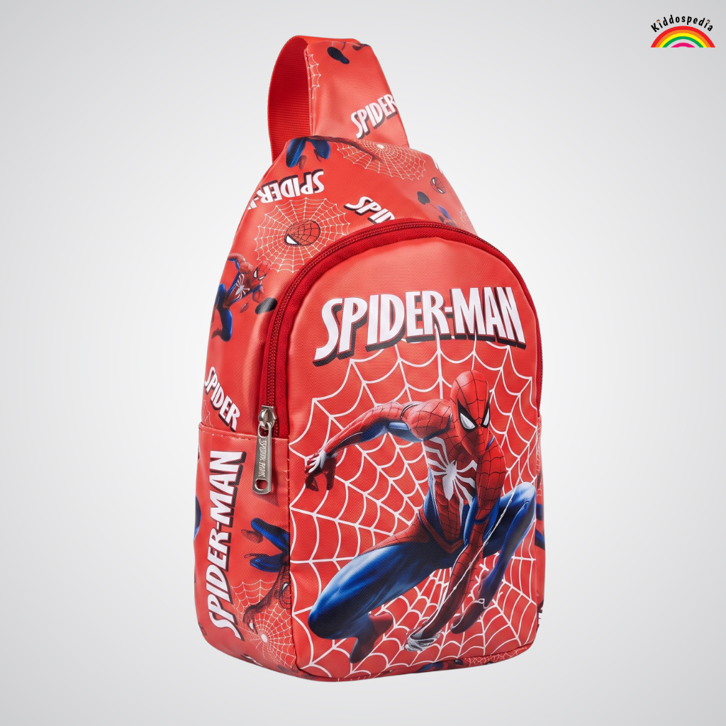 Spiderman Chest Bag for Kids | Crossbody Sling Bag | Kiddospedia