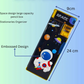 Kids Astronaut/Space Magnetic, Squishy, Dual-Sided Pencil Box - Kiddospedia