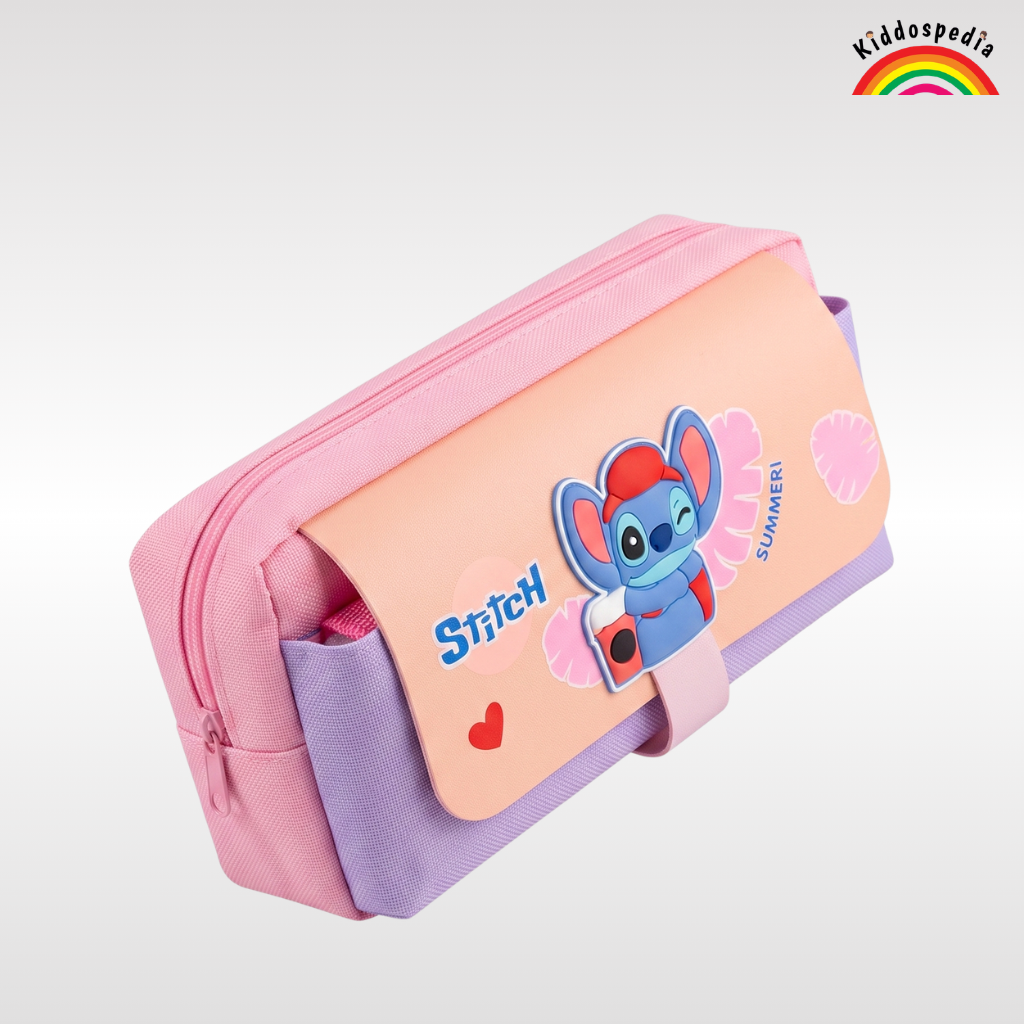 Stitch Pencil Pouch for Kids | Cute Pencil Case | Kiddospedia