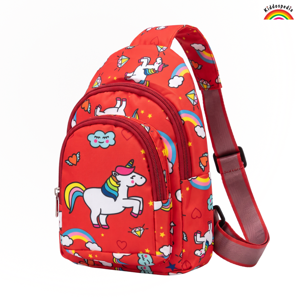 Unicorn Chest Bag for Kids | Cute Sling Bag | Kiddospedia