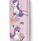 Unicorn Embossed Hardtop Pencil Case for Girls - Kiddospedia