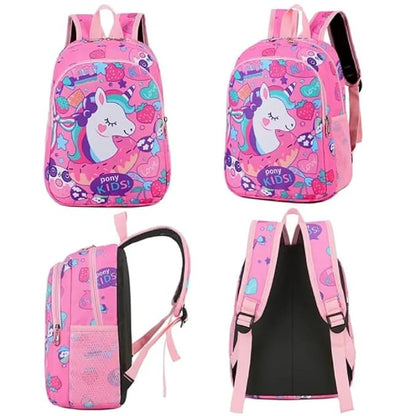 Unicorn Lightweight  School Bag for Girls (14 Inch) - Kiddospedia