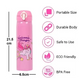 Unicorn Insulated Stainless Steel  Water Bottle for Kids (500ML) - Kiddospedia