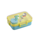 Dinosaur Kids Lunch Box – 3 Steel Compartments, Leakproof, 750ml + 70ml - Kiddospedia