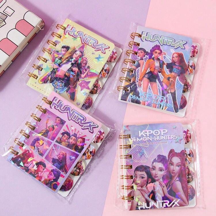 K POP Huntrix Diary for Kids | K POP Mini Diary ,SET OF 2 | Kiddospedia