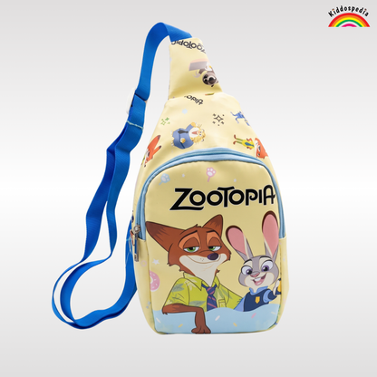 Zootopia Chest Bag for Kids | Crossbody Sling & Shoulder Bag | Kiddospedia