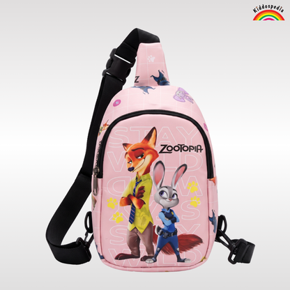 Zootopia Chest Bag for Kids | Crossbody Sling & Shoulder Bag | Kiddospedia