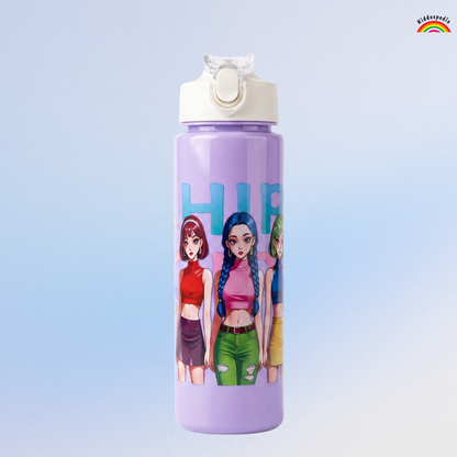 K Pop Demon Huntrix Gift Combo | Backpack, Bottle ,Diary & Stationery Set | Kiddospedia