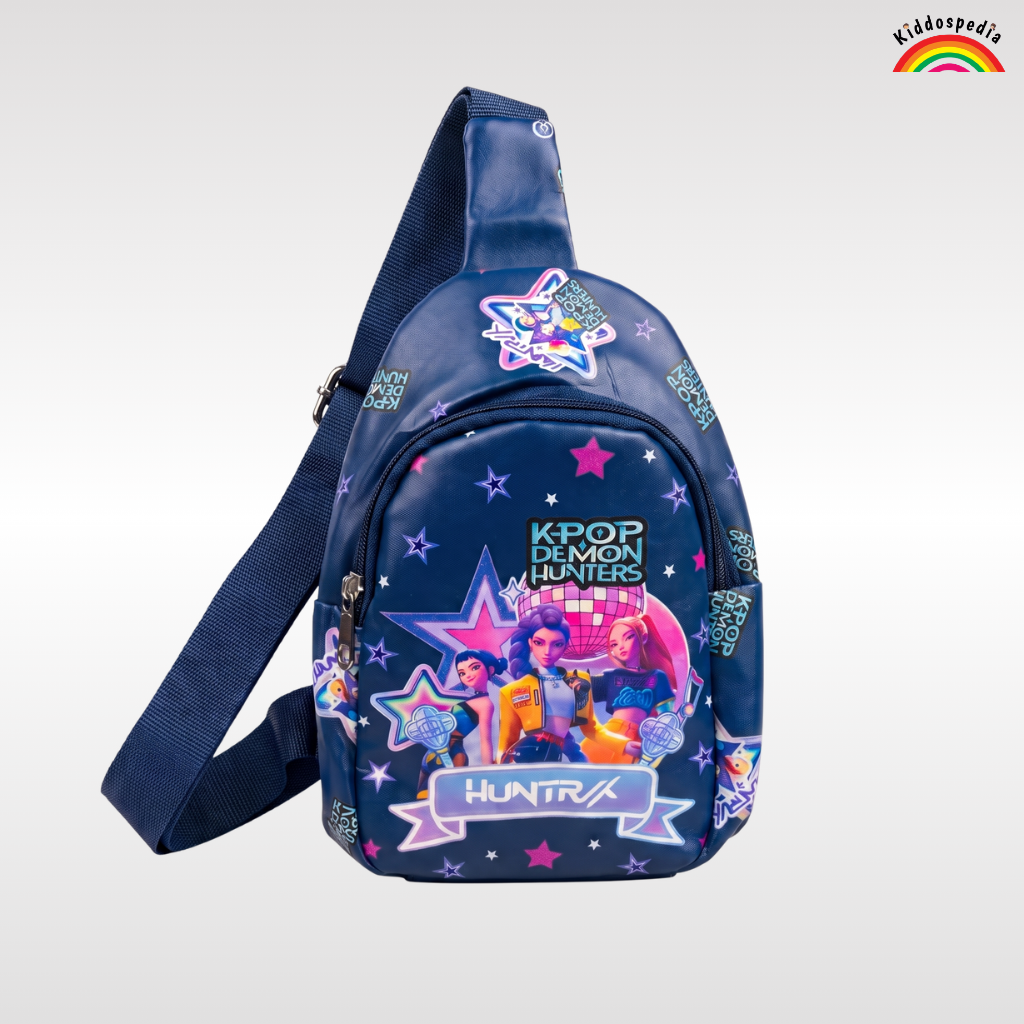 K-Pop Demon Huntrex Crossbody Chest Bag for Kids | Kiddospedia