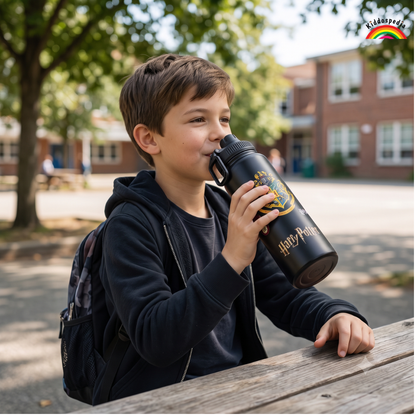 Harry Potter Steel Water Bottle 1 Litre for Kids | Kiddospedia
