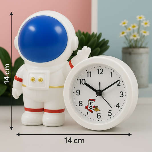 Astronaut Alarm Clock for Kids | Cute Bedroom Clock | Birthday Return Gift - Kiddospedia