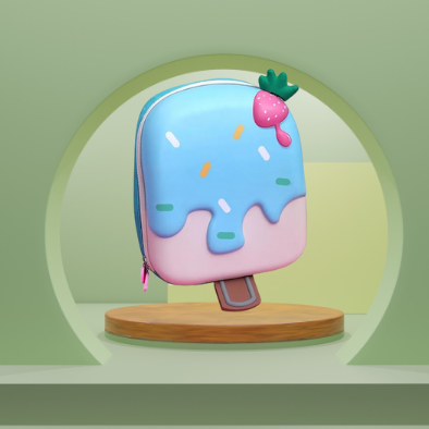 Ice Cream Bag for Kids, Hard-shell Ice cream Backpack for Preschool Kids, Picnic bag (14 Inch) - Kiddospedia