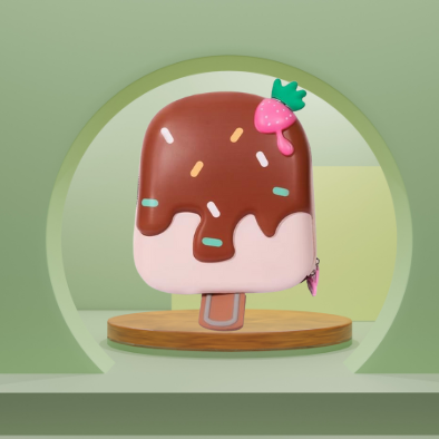 Ice Cream Bag for Kids, Hard-shell Ice cream Backpack for Preschool Kids, Picnic bag (14 Inch) - Kiddospedia