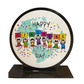 Teacher's Day Gift – Wooden Decorative Table Top (Round Shape) Kiddospedia