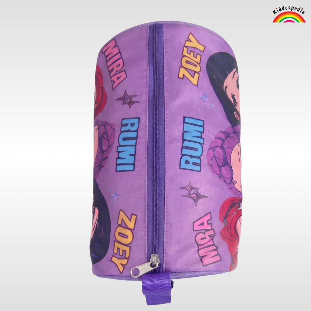 K Pop Demon Huntrix Duffle Bag for Kids | K-Pop Travel Bag | Kiddospedia