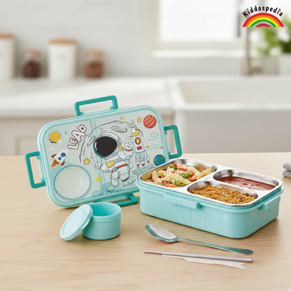 Lunch Boxes with Space Theme for Kids | Leakproof Astronaut Bento Lunch Box – Kiddospedia