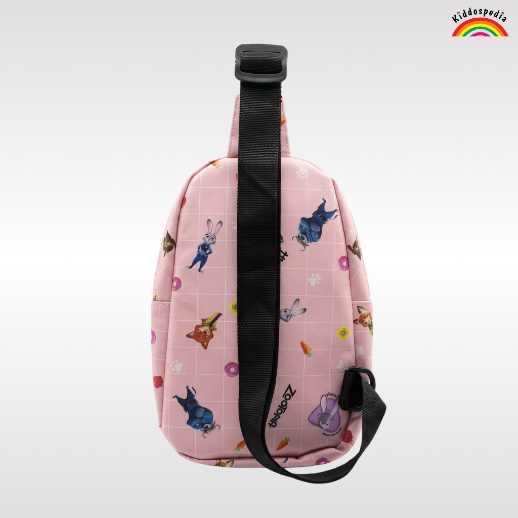 Zootopia Chest Bag for Kids | Crossbody Sling & Shoulder Bag | Kiddospedia